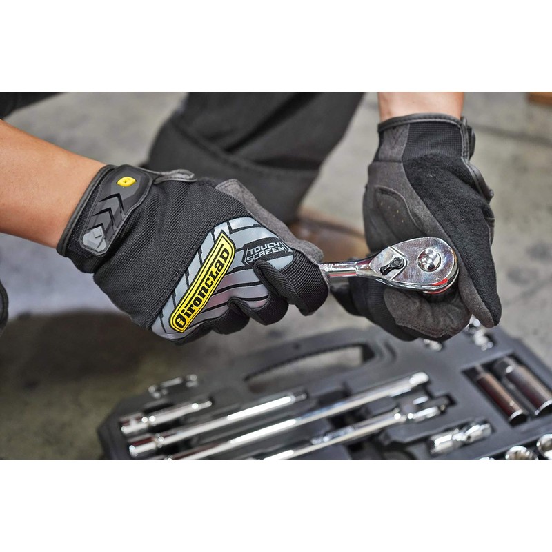 Ironclad Pro Reinforced Glove, Small, Black