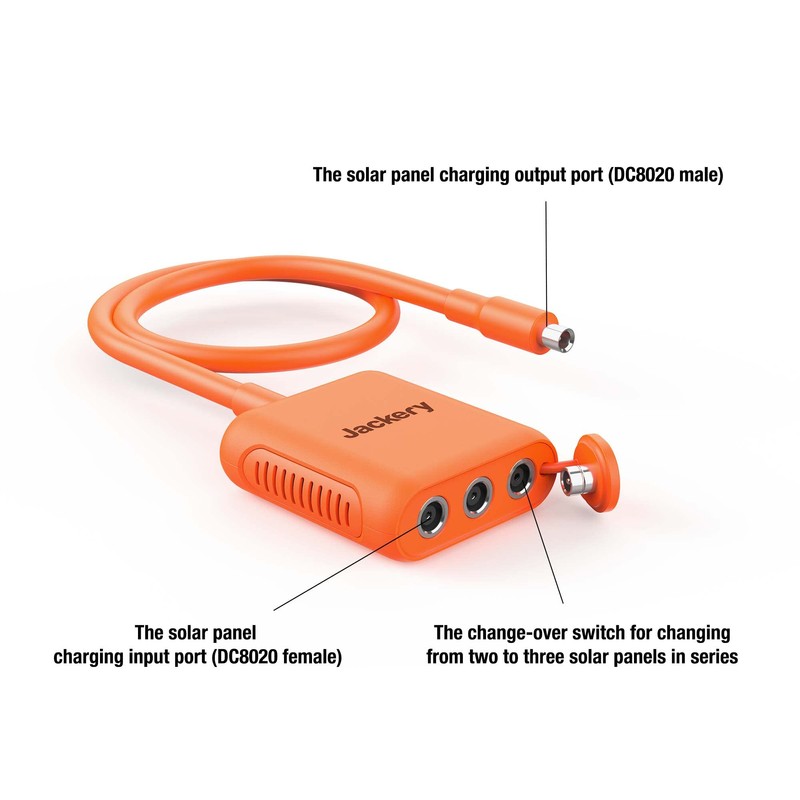 Jackery Solar Series Connector for Explorer Portable Power Station and