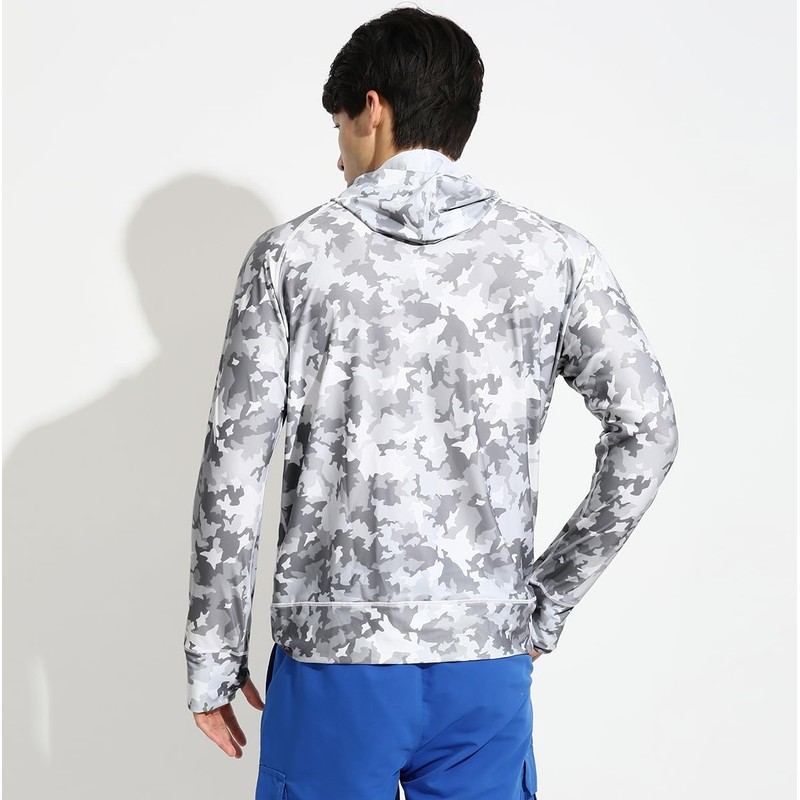 ls19002 Men’s Rash Guard, Swimwear, UV Protection, Long Sleeves, Hoodie,