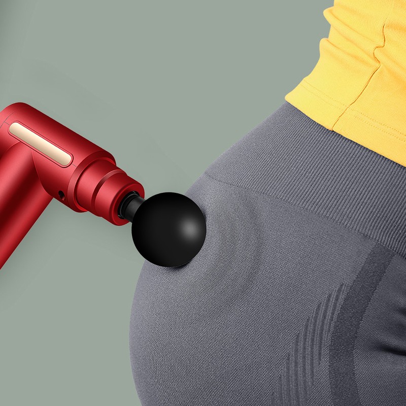 Electric Muscle Massager with 4 Heads Quite Portable Percussion Massager