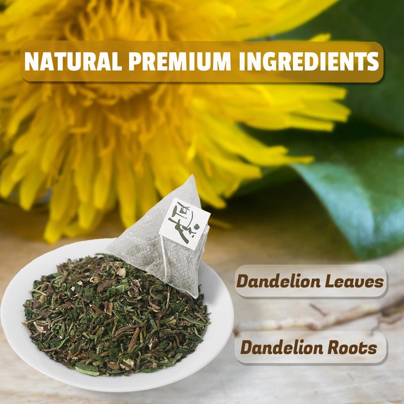 Jarteela - Dandelion Leaf & Root Tea Bags - 2g