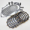 BIGLKNM Clutch Kit Friction Plates & Cover Gasket Compatible for