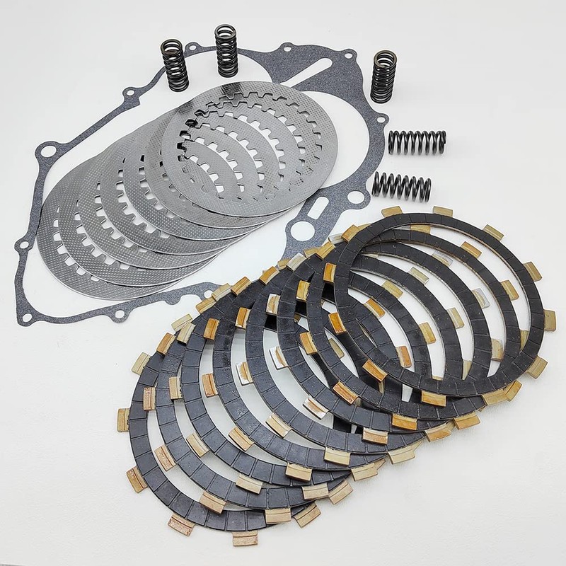 BIGLKNM Clutch Kit Friction Plates & Cover Gasket Compatible for