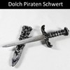 2 Stück Dolch Kunststoff,Piraten Dolch,Silberner Fake Messer,Piratensäbel Requisite,Piratenschwert,Nicht Scharf Spielzeug