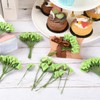 HOKPA Artificial Mini Calla Lily Flower Heads, Fake Floral Bouquet