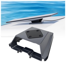 Klutchtech for Starlink Gen 3 Mount for Starlink Mount Gen 3 Mobility Anti-Theft Kit with Flat Roof Pole for RV Trailer Yacht (Aluminum Made)