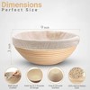 Banneton Bread Proofing Basket 2 pack 9 inch Round Basket