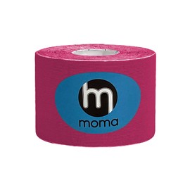 MOMA, Cinta Kinesiologica, Kinesio Tape, Cinta Kinesio, Neurovendaje, 5 metros x 5 cm (ROSA)
