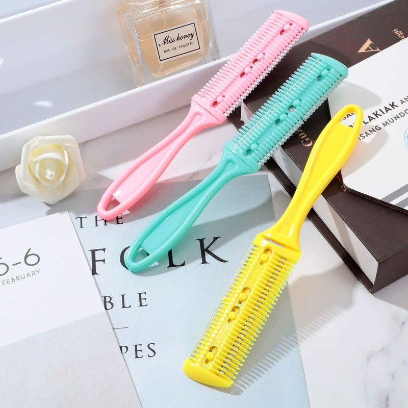 Maitys 3 Pcs Haircut Razor Comb Hair Cutting Comb with