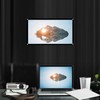 40 Inch Projection Screen Foldable Projector 50 60 in Backyard