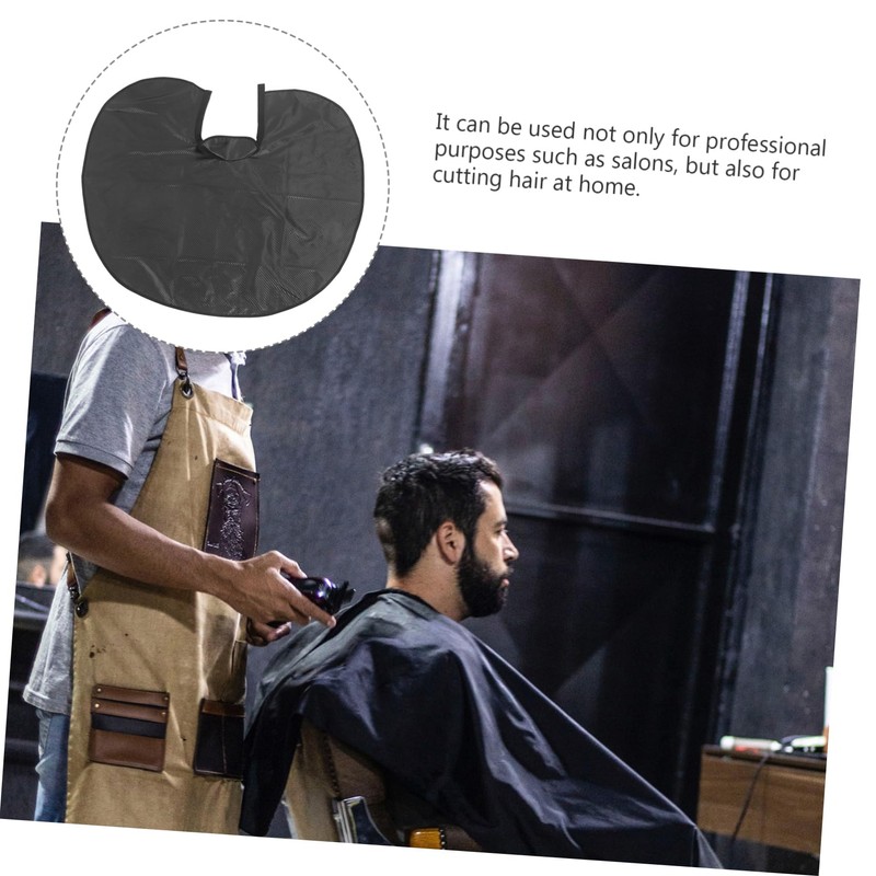 WOONEKY Salon Barber Cape Decorative Hair Stylist Apron Men's Barber