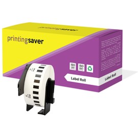 DK-22210 29 mm x 30.48 m Compatible Continuous Paper Label Tape for P-Touch QL-1110NWB QL-1100 QL-1060N QL-1050 QL-500 QL-500A QL-500BW QL-570 QL-580 QL-700 QL-710W QL-800 QL-810W QL-820NWB