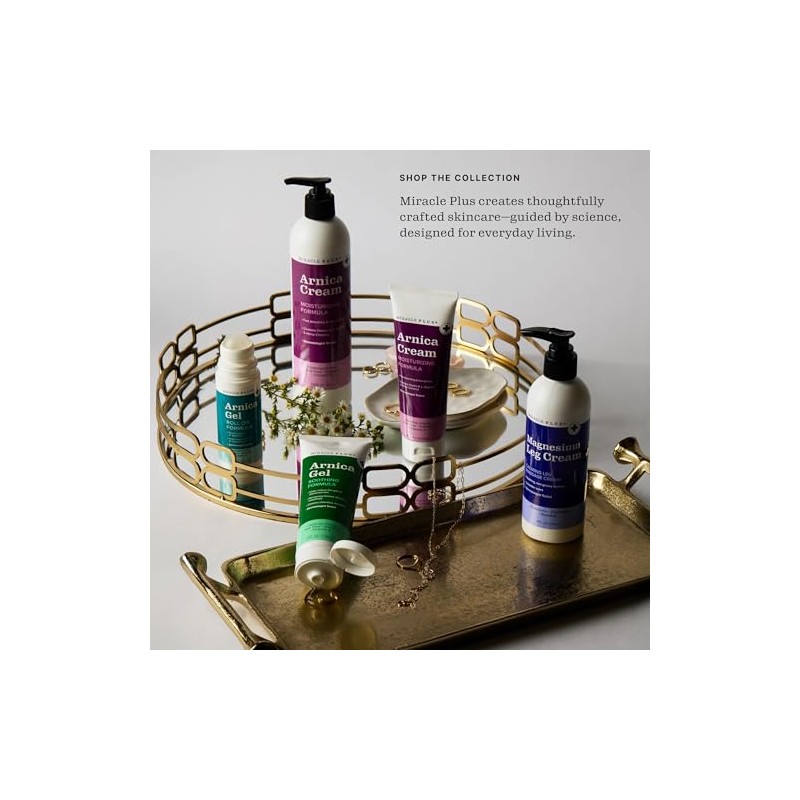 MIRACLE PLUS - Crema de rnica para Moretones, 113 g