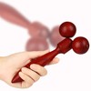 Wooden massage roller stick handy massager massager 3ea