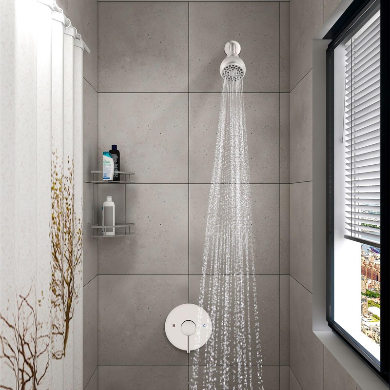 GBBNE Shower Faucet and Head Set,with Rough-in Valve,Shower Trim Kit