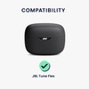 kwmobile Silicone Case Compatible with JBL Tune Flex Case Cover