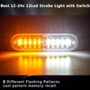 EASE2U E Led Strobe Lights for Trucks Vehicles Suvs, 12-24
