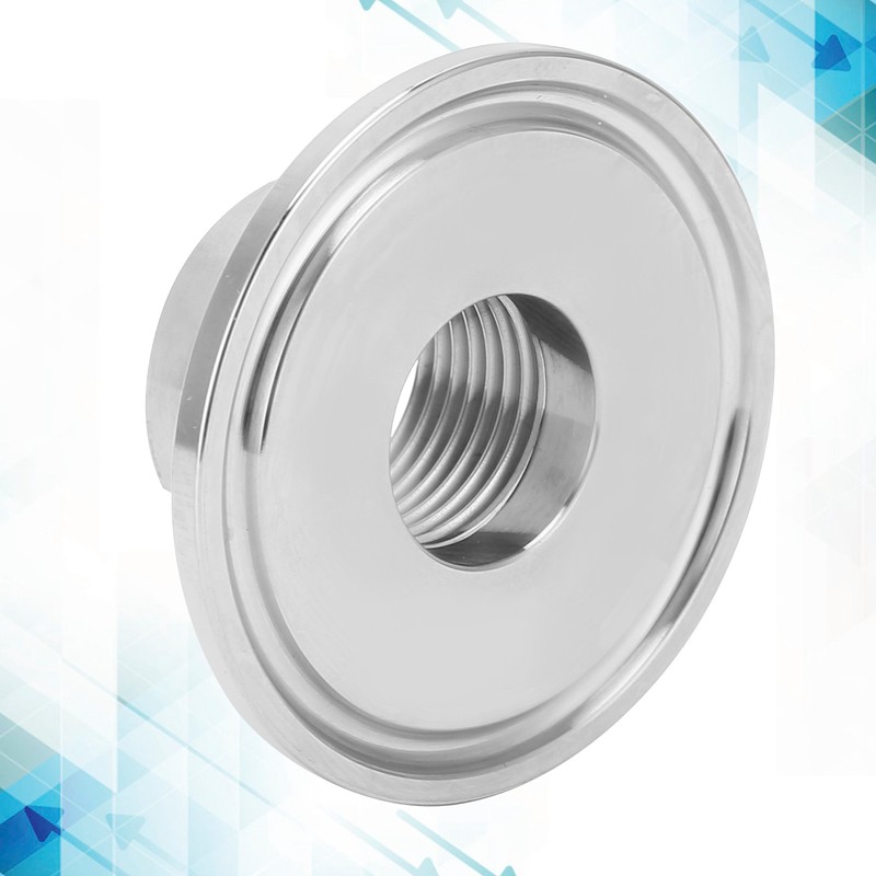 304 Stainless Steel HFS(R) 1.5in to 1/2in NPT Female Adapter