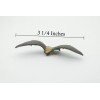 Unbranded Bat Toy, Hand Painted, Rubber Bat, Realistic Figure, Model,