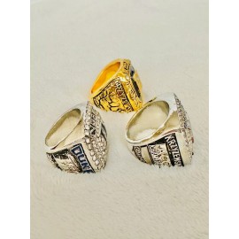 EBSportsRings.com 3 PCS Duke Blue Devils National Champions Ring, US SHIP, 2001/2015