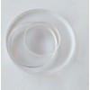 MEYA Set of 20pcs Clear Acrylic Discs, Plexiglass Laser cut
