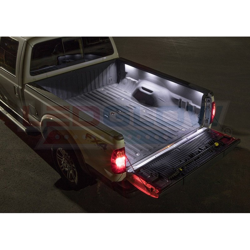 LEDGlow 8pc White Truck Bed Cargo LED Lighting Kit -