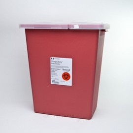 Covidien Kendall Sharps Container 8 Gallon Red - Model 8980