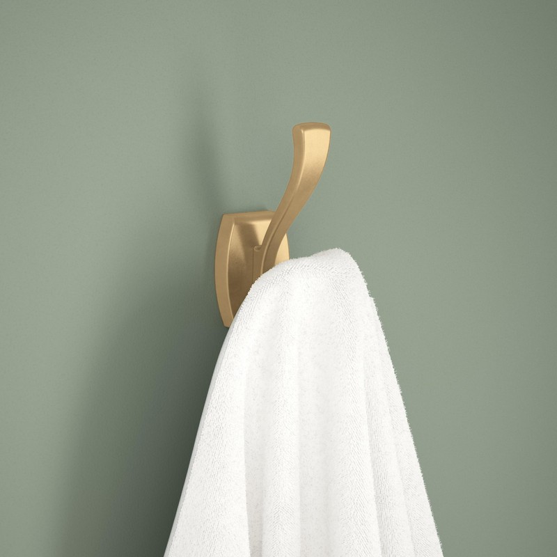 Delta DAN35-BB Dansant Hook, Brushed Brass