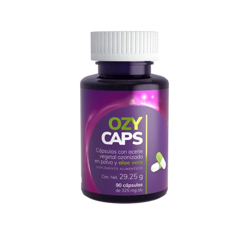 Ozy Caps | Cápsulas con Aceite Vegetal Ozonizado en Polvo