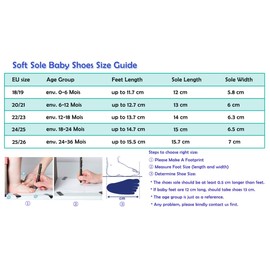 Yalion Boy Crawling Shoes, Girls Infant Soft Leather Shoes for Learning to Walk Baby Shoes with Suede Leather Soles Multi Style - Beige - 20/21 EU