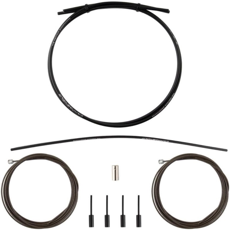 Campagnolo The Maximum Smoothness Shift Cable Set, Black, One Size