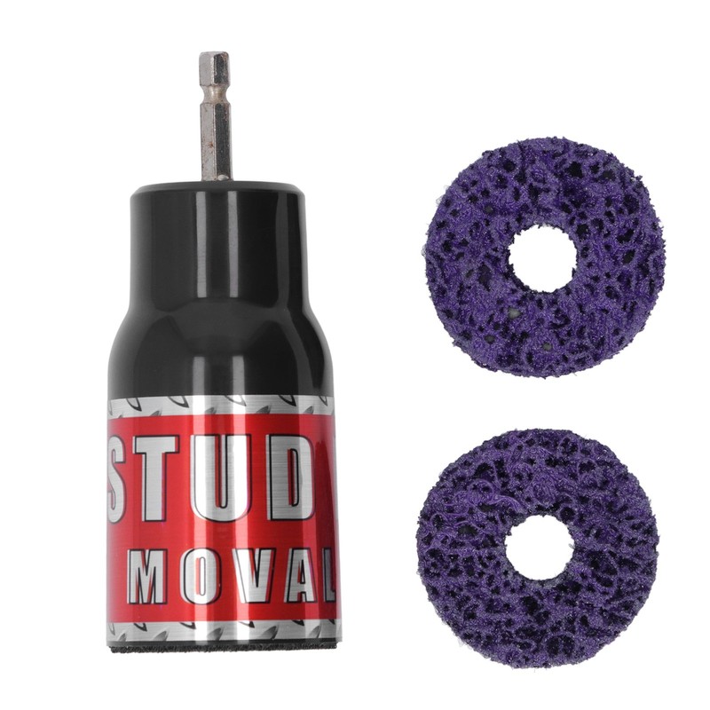 Stud Rust Removal Tool Wheel Hub Cleaner for 1/2in Impact