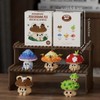 shenhailan Mini Mushroom Building Blocks for Adult Home Decor Birthday
