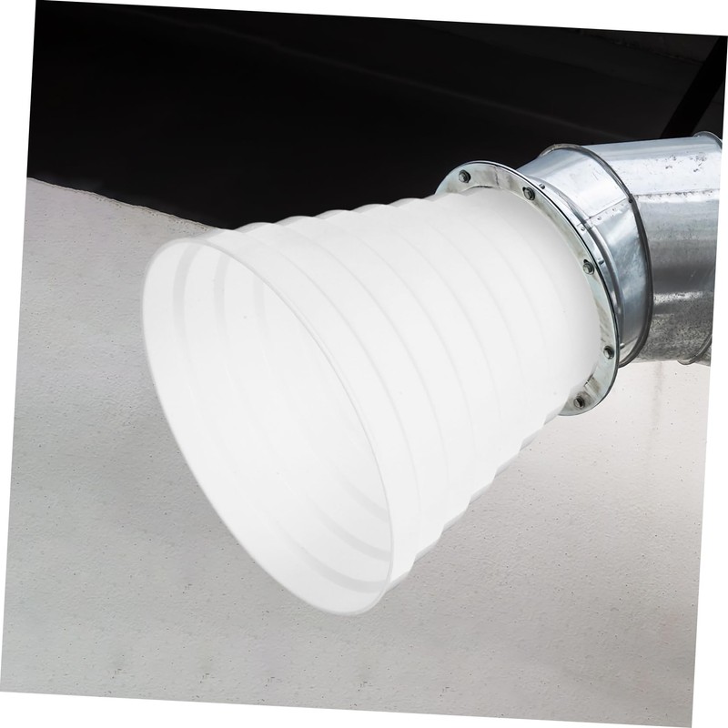 TEHAUX Dryer Duct Connector Duct Reducer for Kitchen Ventilation Systems