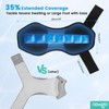 NEWGO Ankle Ice Pack Wrap for Swelling, Flexible Gel Ice