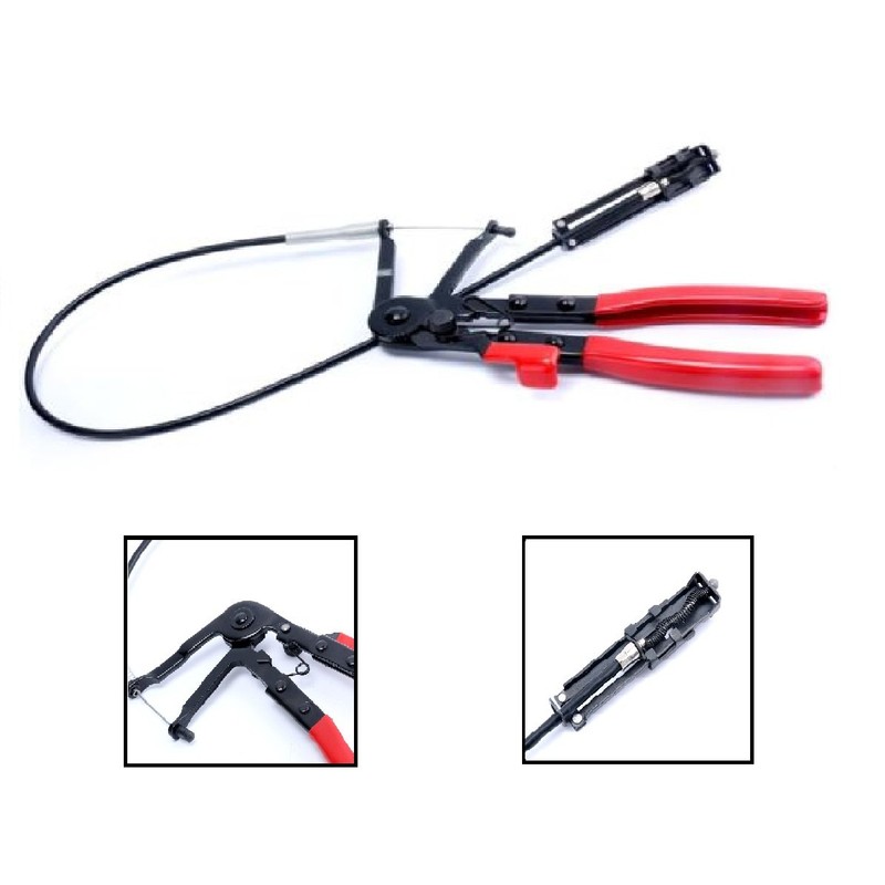 24" Flexible Hose Clamp Pliers Locking Tool Fuel Oil Water