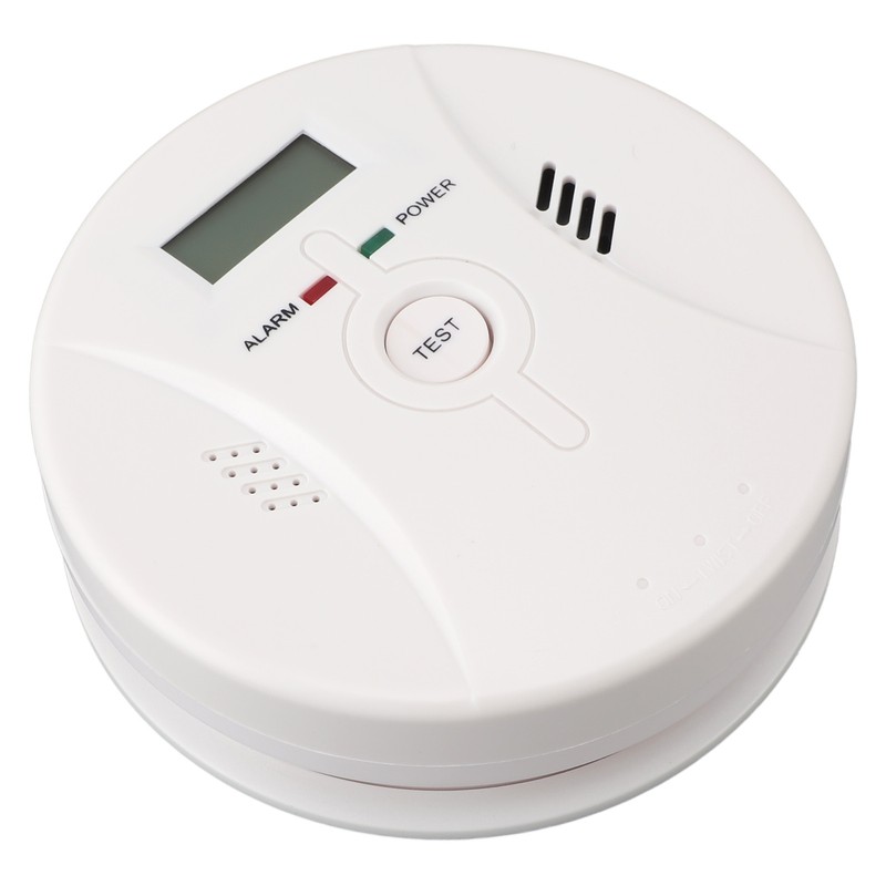 2 in 1 Smoke and CO Detector Sound Light Alarm