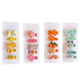 Taicols Baby Girls Hair Clips, 20 Pcs Toddler Hair Barretes, Baby Hair Clips for Girls, Adorable Fun Hair Accessories Flower Pattern Hairpin snap Bow Girls Baby pin Hair Baby Toddler Hair Clips (1)