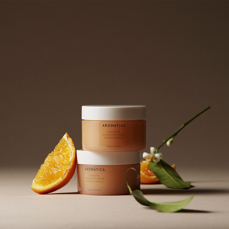 Aromatica All-day Moisturizing and Revitalizing Cream for Tired Skin, Brightens