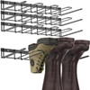 PrimZooty Wader Boot Hangers Boot Rack Wall Mounted- (8 Pair)