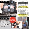 Makarios Roll-Up Eco Bag, Large Capacity, Compact Storage, Easy Storage,