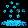 LAUQEE Glow in The Dark Garden Pebbles Stones Rocks for