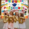 Preschool Graduation Backdrop 2025 Graduation Decorations - Large Kindergarten Promotion