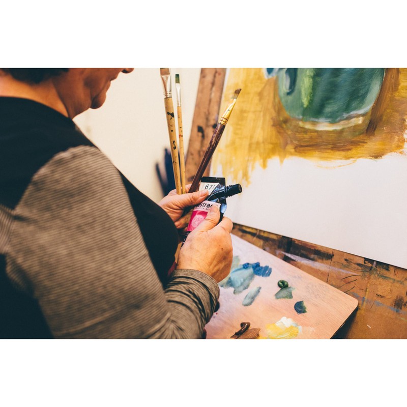 Sennelier Abstract Acrylic Paint 120ml Caput Mortuum