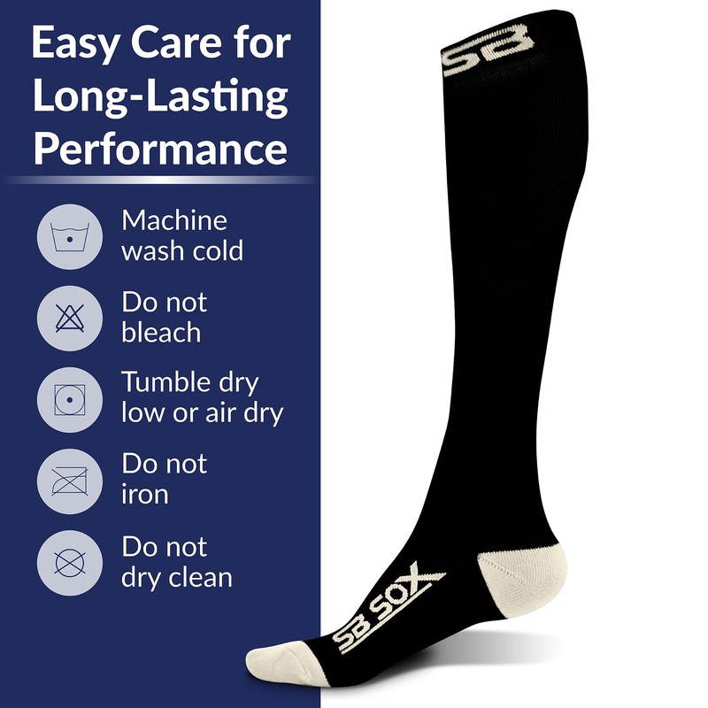 SB SOX Compression Socks for Men & Women (20-30 mmHg)