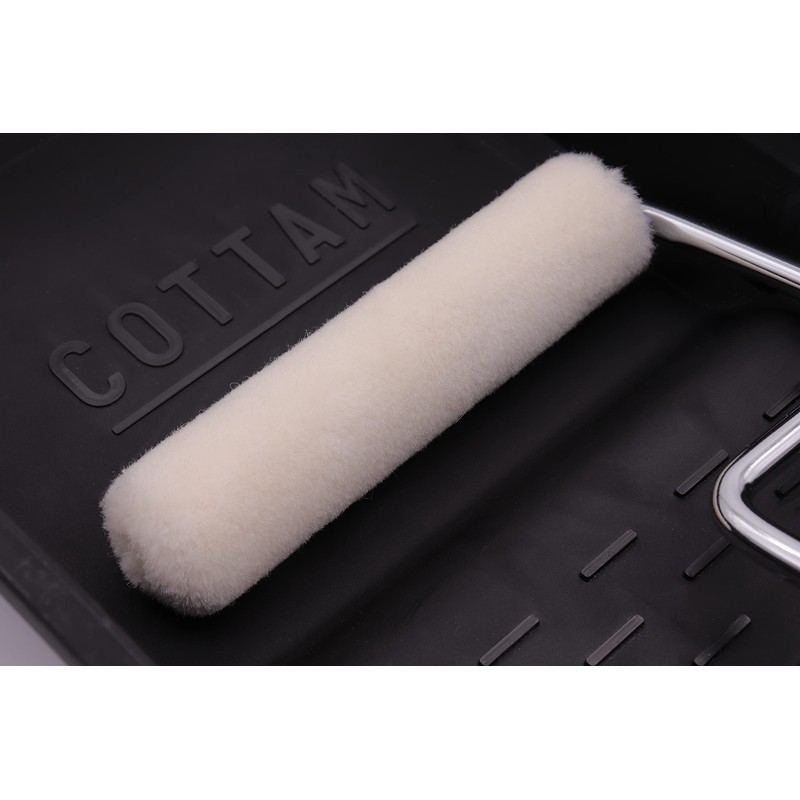 COTTAM Velour/Mohair Paint Roller Sleeves (Short Pile) x10 | Mini/Small
