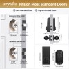 Keyless Entry Door Lock with 2 Door Knobs - App