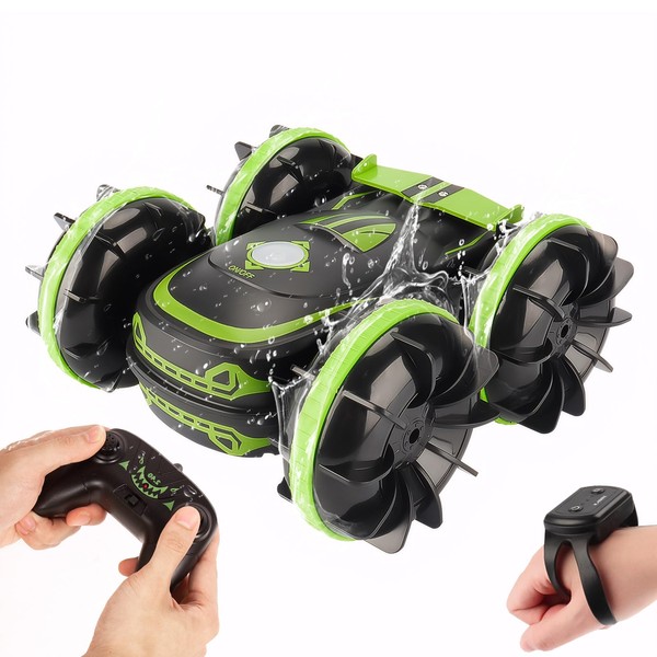 Todeco 4WD Remote Controlled Car, Amphibian Vehicle, Remote Controlled Car,