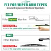 24" 17" 13" Windshield Wiper Blades Replacement for GMC Terrain