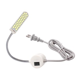 4 Pack 2W 30 LED Sewing Machine Lamp Fixed Base Magnetic Flexible Flexible Gooseneck Design for Housework Energy Class A